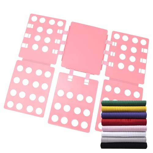 Tabla plegable para ropa, tabla plegable para camisas, organizador de ropa portátil, organizador de armario fácil y rápido, para camisetas y vestidos, niños y despertar