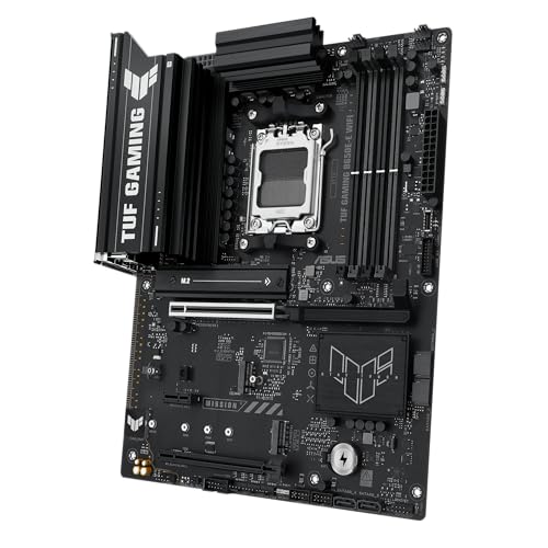 Scheda madre TUF GAMING B650E-E WIFI AMD AM5 B650 ATX, 8+2+1 80A DrMOS stage, DDR5, PCIe 5.0 Ready, 3x M.2, Wi-Fi 6E, 2.5 Gb LAN, DisplayPort, HDMI™, USB 20Gbps Type-C®, BIOS FlashBack™, Aura - Scheda madre - Immagine 5