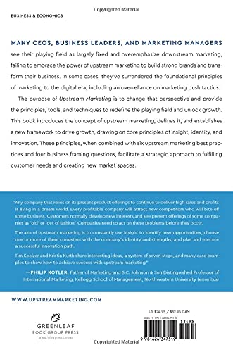 Upstream Marketing: Unlock Growth Using The Combined Principles Of Insight, Identity, And Innovation #TOP1