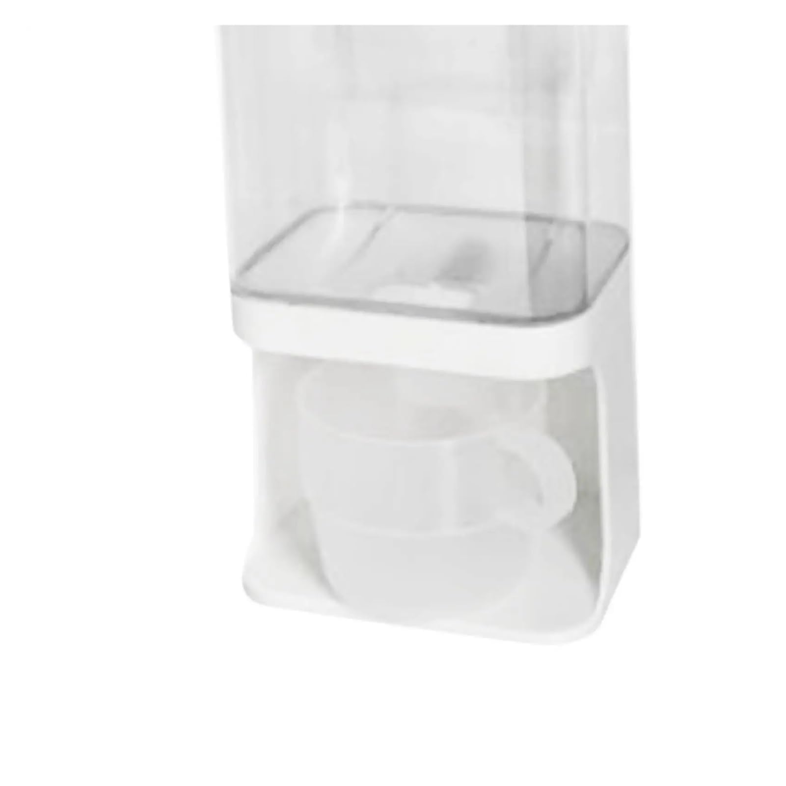 Waschpulverbox, Waschmittelspender, Vorratsdose, Waschpulverspender for Wäsche, Wohnheim, Hotel, Wohnaccessoires(31cmx24.5cmx9.5cm)