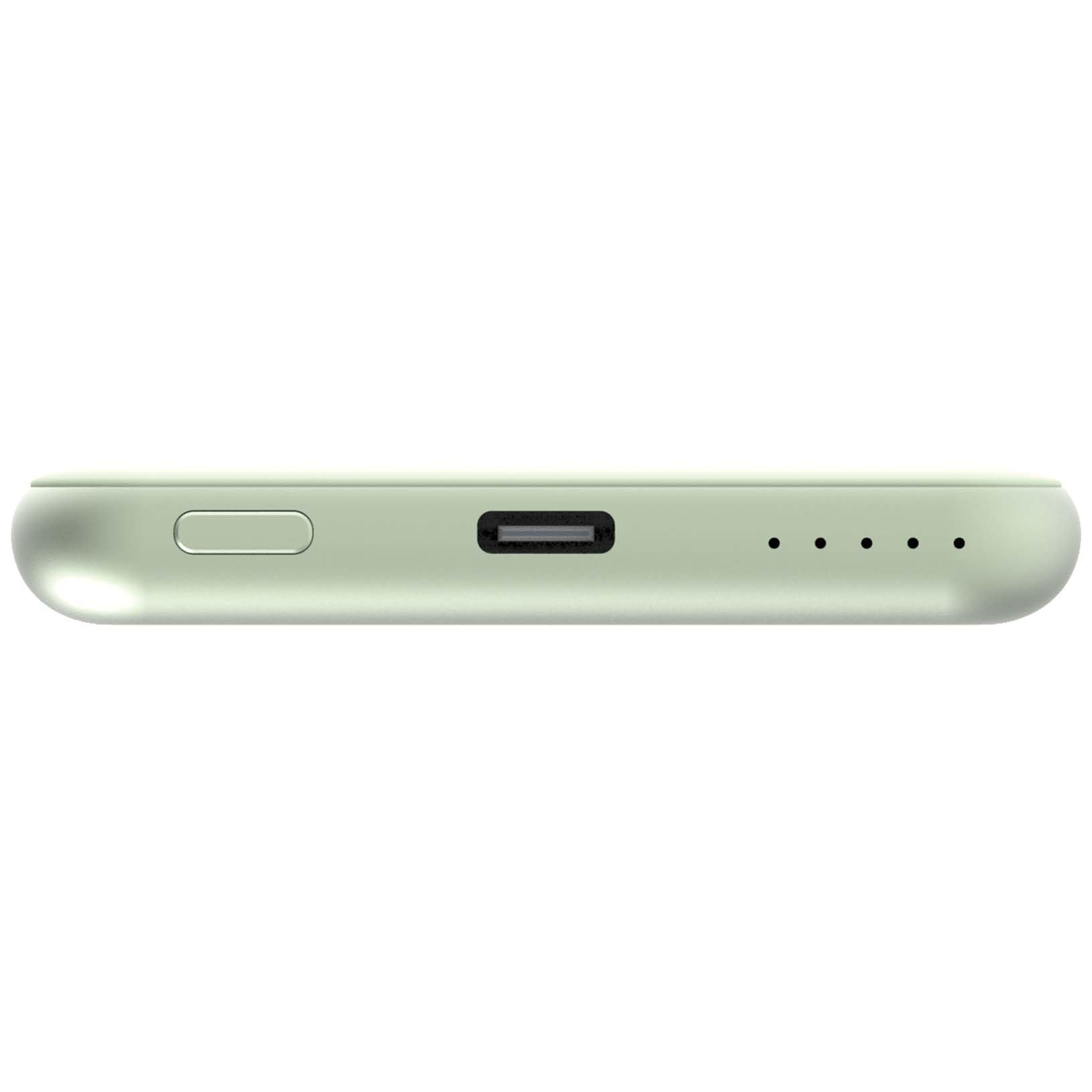 Magnetic Wireless Power Bank 5000mAh Green Charge 'n' Go - Dettaglio