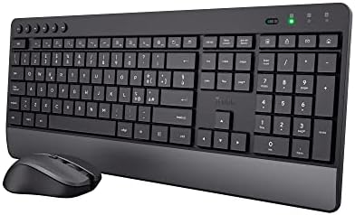 Trust Trezo Tastiera e Mouse Wireless Italiano QWERTY Silenzioso 2.4 GHz — foto principale