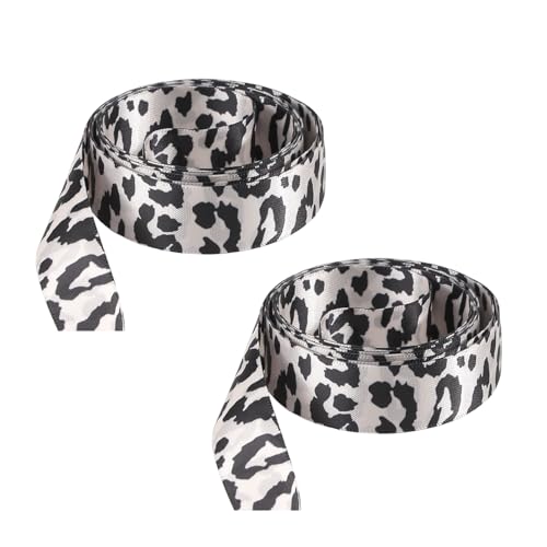 Cordones planos delgados con patrón de animal para mujer, zapatos deportivos de satén suave, cordones de 2 cm de ancho, cordones de repuesto con patrón de leopardo para zapatos de mujer