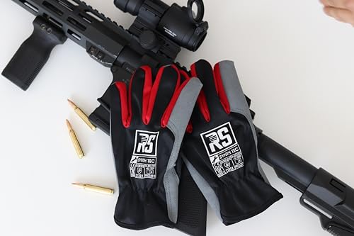 RS SYNTH TEC Montage-Handschuhe/Größe 11, 12 Paar/Schwarz Grau/Montagehandschuhe Kunstlederhandschuh/Arbeitshandschuhe/Schutzhandschuhe/die Funktionalität eines Lederhandschuhs