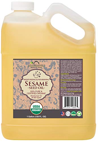 US Organic Moroccan Argan Oil USDA Certified Organic100% Pure & Natural Cold Pressed Virgin Unrefined Origin_Morocco Size for DIY and small manufacturers 128 oz 1 Gallon product thumbnail 20