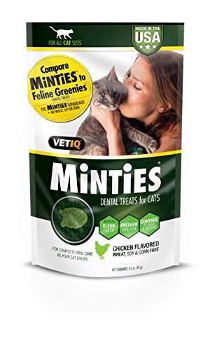 Minties Dental Cat Treats Chicken Flavor 2.5 #TOP9
