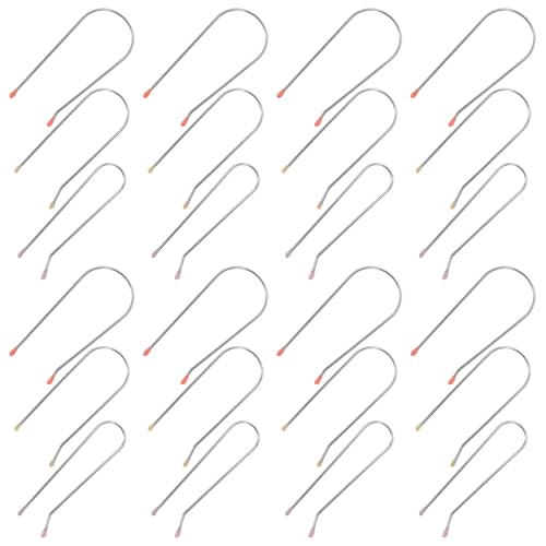 Luxshiny 24 Stück Ersatz Lockenwickler Clips U förmig Edelstahl 304 in 3 Größen für Elektrische Heiâ€¦ – Miniatur