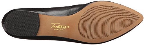 Trotters Women's Estee Ballet Flat, Black, 10.5 #TOP3