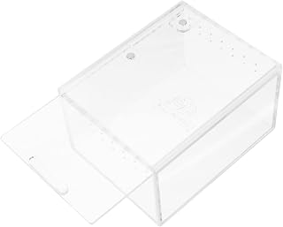 generic Caixa Lagartixa Comida Escorpião Tanque Eclosão Gaiola Terrário Caranguejo Casas Acrílico Estojo Transparente Caracol Aranha De Plástico Tartaruga Lagarto Portador De Animal De