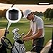 BOXOB Portable Golf Ball Cleaner, Magnetic Golf Ball Cleaning Tool Compact Portable Cleaner Washer Sports Supplies for Men Women On-Course Use