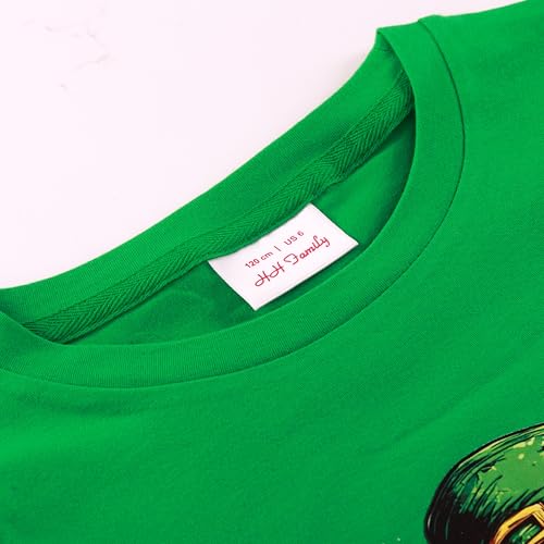 Image of Kids St. Patrick's Day Shirt Boys and Girls Green T-Shirt Clothing 4-12 Years
