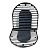 Direct Store DC126 Cast Iron Grill Cooking Grates for Coleman Roadtrip Swaptop Grills LX LXE LXX, Non-Stick Grill Grids Grates, 2 Pack (Grill Grates)