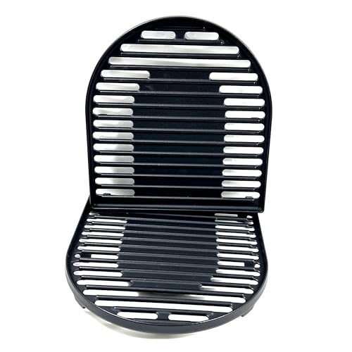 Direct Store DC126 Cast Iron Grill Cooking Grates - 2 Pack (Non-Stick Grill Grids)