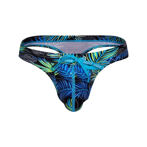 Ropa de Baño Slips Hombre SUKREW Torrent Swim Multipack Brief y Thong en color Tropical Lime 4