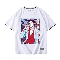 Amazon.co.jp: FDNNOPL 龍が如く tシャツ 半袖 上着 桐生一馬