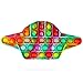 LUMINI Pop it Navette Spatiale Fidget Toys Pack, popit Jeux Pas Cher, Popits, Pops, POPI, Pop it Pal, Hop it, Multicolore Objet satisfaisant, fidjetoys Toy, Objet Anti Stress, Toy