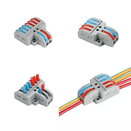 Lever Nut Wire Connector Conductor Compact Wire Connector, Butt