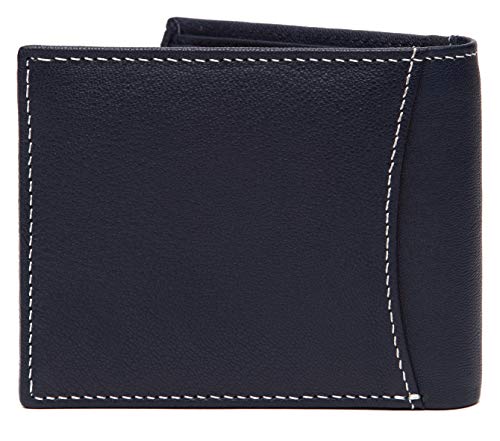 Image of WildHorn Blue Leather Men's Wallet (699710)