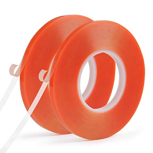 2pcs Ruban Adhésif Double Face Extra Fort 10M,Ruban de Montage,Ruban Adhésif Acrylique Double Face,sans Résidu,Imperméable,Ruban Adhésif pour Bureau à Domicile et Réparation Cover
