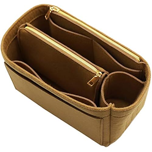 LEXSION Felt Purse Organizer Insert, Tote Bag Shaper Dividers with 5 Sizes