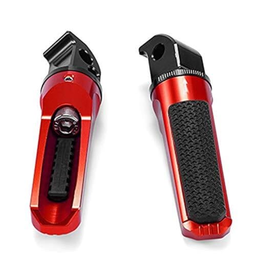 �ɓK������MT07/09/03�AFZ07/09�AR3/R25�ATMAX 500/530�A�ɓK������XSR700/900�AXJR1300�AFZ1/FZ6�p���A�p�b�Z���W���[�t�b�g�y�O���t�b�g���X�g �X�e�b�v�y�O(?Red)