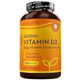 Nutravita Vitamina D3 2000 UI - 6 Mesi