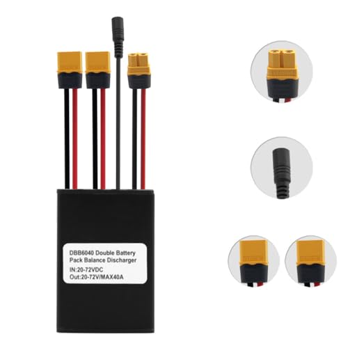 Convertisseur de décharge double batterie 20V-72V pour système électrique VAE