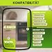 Backofen Dichtung 450x330 mm mit 4 Haken | Backofen Gummidichtung mit Originalcode C00385306 481010846713 488000725238 C00725238 für Bauknecht für Ariston für Hotpoint für Indesit für Privileg