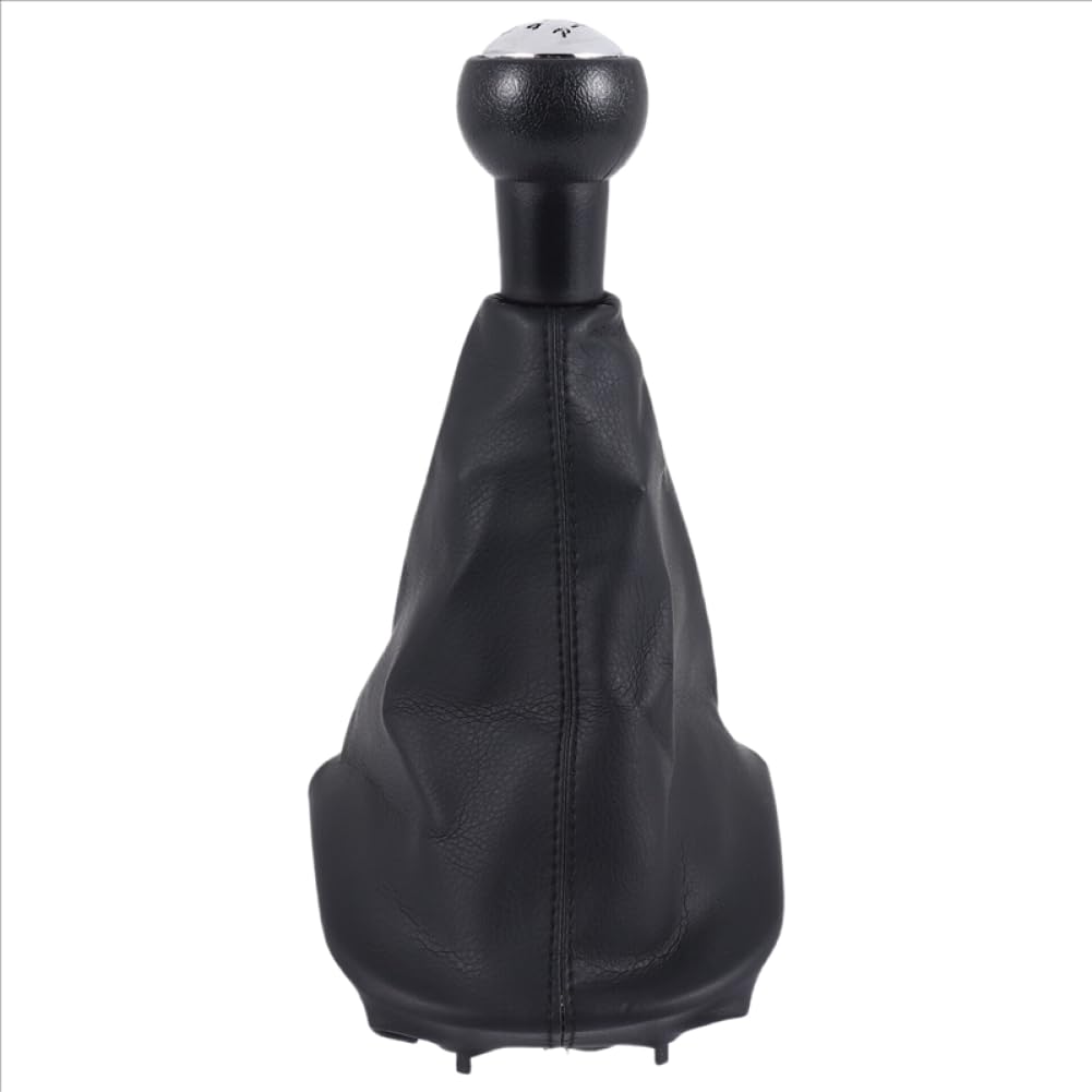Pwuwarrkg Onecolor 5 Speed Gear Shift Stick Leather Gaiter Knob Compatible With 207 307 Cc 308 A67f
