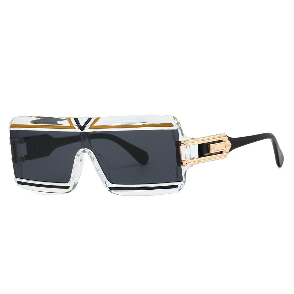 Modne, popularne, kwadratowe, nowoczesne okulary przeciwsłoneczne męskie, czarne, retro, w stylu ulicznym, damskie, męskie, okulary przeciwsłoneczne, UV400