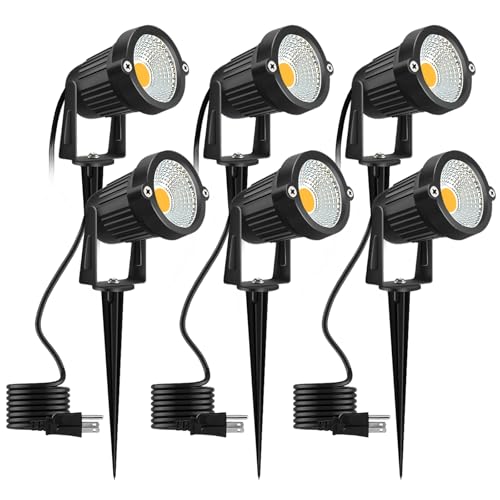 417Adi7dUoL Romwish 120V Landscape Spotlights, Outdoor Landscape Lighting for...