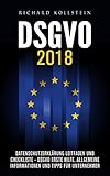 DSGVO 2018: Datenschutzerklärung Leitfaden und Checkliste - DSGVO Erste Hilfe, allgemeine Informationen und Tipps für Unternehmer: (DSGVO 2018 Kompakt für Vereine, Websitebetreiber, Online Marketing)