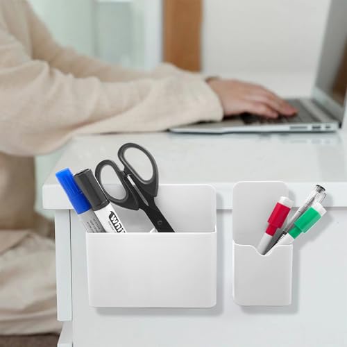 Skythrive Soporte magnético para Rotuladores Pizarra Blanca - magnético para bolígrafos de pizarra blanca, Suministros Escolares para Casa y Oficina - imagen 6