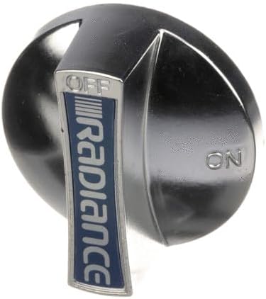 Replacement for fits RCP1026 Turbo Air Knob, On/Off, Silver, Countert TRBARCP1026