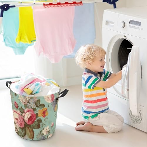 Panier à linge imperméable vintage grand format pliable pour ranger dans le salon - 6
