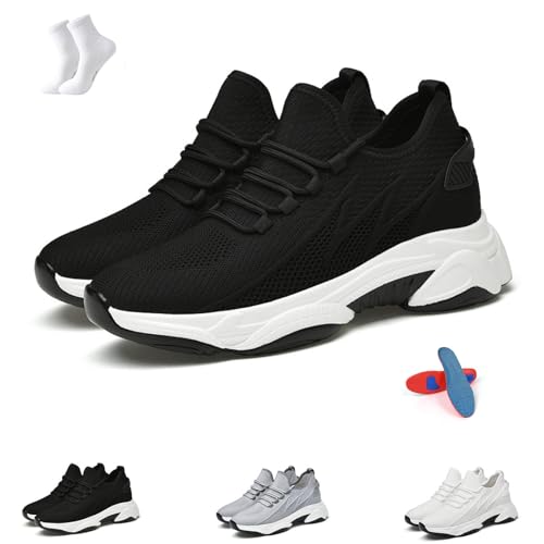 Tallure Shoes for Women Men - New Tallure Sneakers, Invisible Lift (1.6/2.4/3.2/4.1In), Mesh Breathable