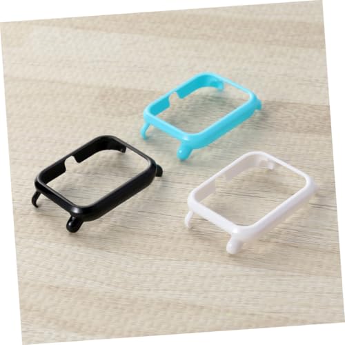 Protector de reloj de resina antidesgaste con carcasa protectora y paquete de 3 unidades de estilo 4