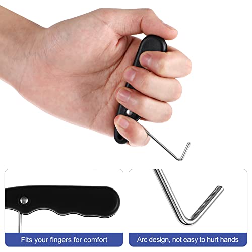 Abaodam 2Pcs Skate Lace Tightener Ice Skating Shoes Lace Tightener Skating Accessory #TOP3