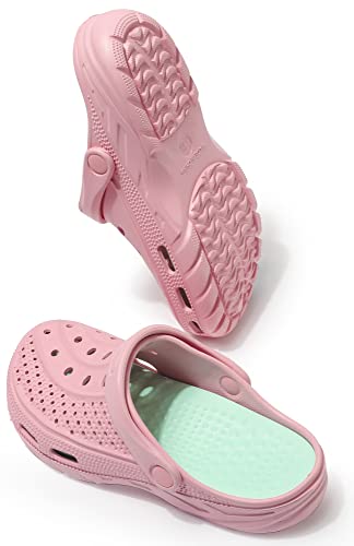 Image of INMINPIN Mens Womens Garden Clogs Shoes Beach Slippers Pool Water Sandals with Comfortable Arch Support Insole