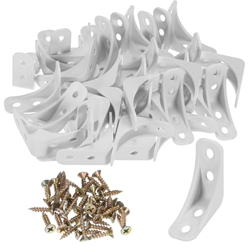 Équerres d'angle en plastique pour stabiliser vos étagères - 2