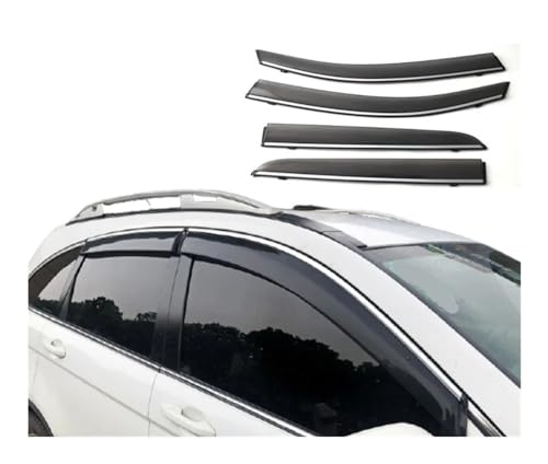 Déflecteurs de pluie pour CRV 2007-2011 visière de fenêtre latérale