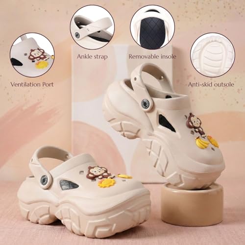 Image of TRASE Windy Clogs for Women | Adjustable Back Strap Clog | Comfortable, Light Weight & Waterproof Mules for Women | Stylish and Anti Skid Women Clogs