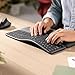 Logitech Ergo K860 Split Wireless Keyboard for Business - Ergonomic Design, Secured Logi Bolt Technology, Bluetooth, Globally Certified, Windows/Mac/Chrome/Linux - Graphite