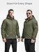 FREE SOLDIER Men's Outdoor Waterproof Soft Shell Hooded Military Tactical Rain Jacket (Green, M)
