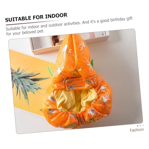Disfraz de calabaza Halloween para perros pequeños miniatura 3