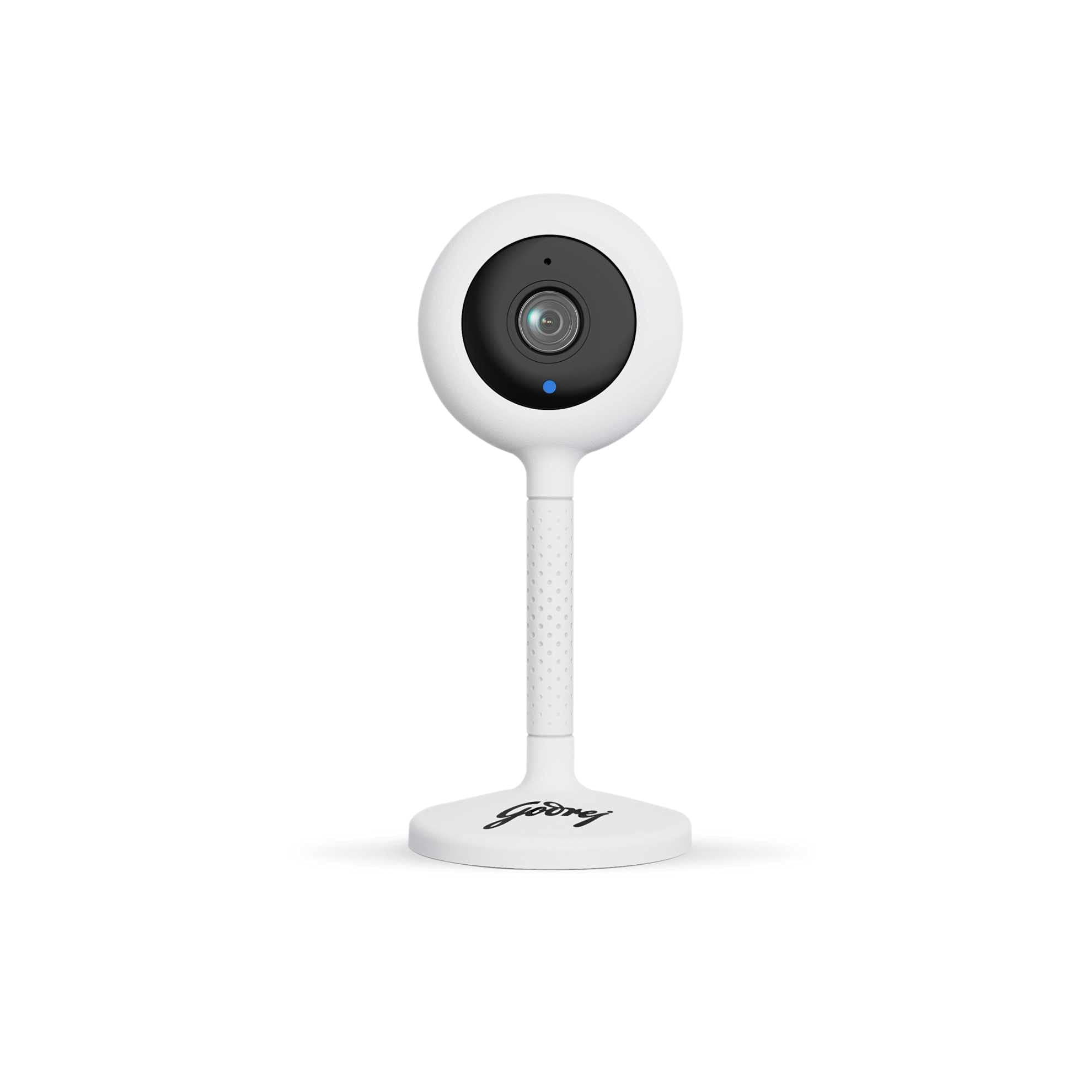 Godrej Security SolutionsSpotlight Flexi Neck Smart WiFi Smart Security Camera | 2MP 1080p (Full HD) | Cloud Storage in India |Two Way Talk | Night Vision | Intrusion Alarm System (46171610SD00928)