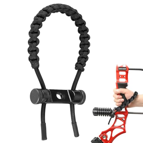 Bogenschießen Handgelenk, Bogenschlinge Riemen Bogenschießen Ausrüstung Einstellbare Handgelenk...