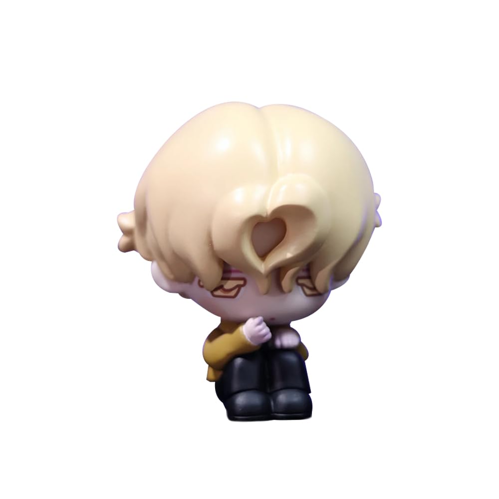Anjinguang Ivan Action Figures, Ivan Till Mizi SUA Anime Look Up Figurine, 6cm Cartoon Statue Cute Cake Topper Ornament Collectible Anime Gifts — image 1