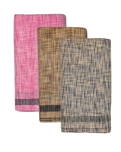 Image of Self Design Lungi & Dhoti for Men (Unstitched)| Lungi for Mens Cotton Blend | 2 Meter | Soft, Lightweight & Breathable Fabric | Ethnic Wear for Daily Use