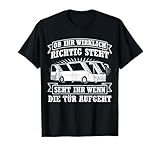 Ob du wirklich richtig stehst Busfahrer lustiges Geschnek T-Shirt